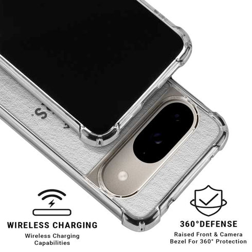 NHL Nashville Predators Black Text Google Pixel 10 Clear Case